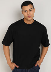 JiSu by2Men Black Oversize T-Shirt