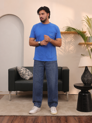 Evening Blue Wide / Baggy Fit