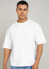 JiSu by2Men White Oversize T-Shirt