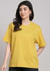 JiSu by2Men Yellow Oversize T-Shirt
