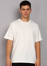 JiSu by2Men Off White Oversize T-Shirt