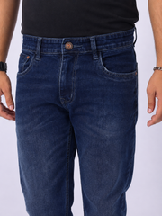 Ink Blue Straight Fit