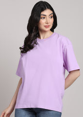 JiSu by2Men Lavendar Oversize T-Shirt