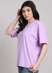 JiSu by2Men Lavendar Oversize T-Shirt