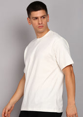 JiSu by2Men Off White Oversize T-Shirt