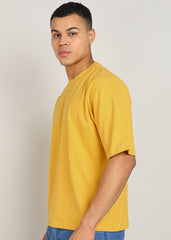 JiSu by2Men Golden Yellow Oversize T-Shirt