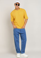 JiSu by2Men Golden Yellow Oversize T-Shirt