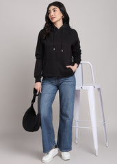 JiSu by2Men Black Hoodies Regular