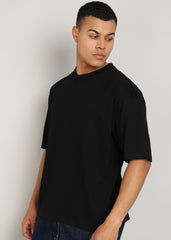 JiSu by2Men Black Oversize T-Shirt