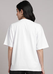 JiSu by2Men White Oversize T-Shirt