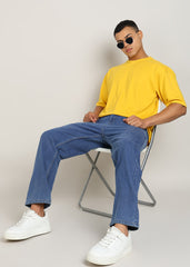 JiSu by2Men Light Blue Denim Jeans Loose Fit