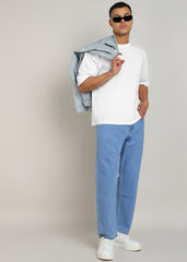 JiSu by2Men White Oversize T-Shirt