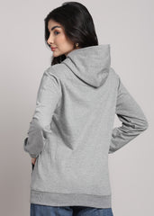 JiSu by2Men Grey Hoodies Regular - women