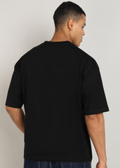 JiSu by2Men Black Oversize T-Shirt