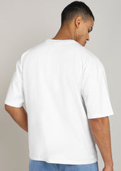 JiSu by2Men White Oversize T-Shirt