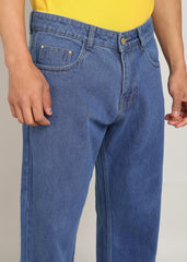 JiSu by2Men Light Blue Denim Jeans Loose Fit