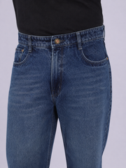 Dark Blue Wide / Baggy Fit