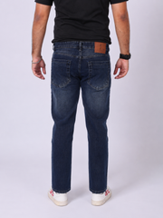 Ink Blue Straight Fit