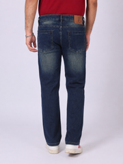 Greenish Blue Straight Fit