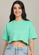 Grace JiSu by2Men Sea Green T-Shirt