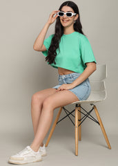 Grace JiSu by2Men Sea Green T-Shirt