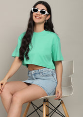 Grace JiSu by2Men Sea Green T-Shirt
