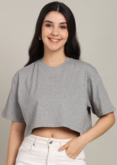 Grace JiSu by2Men Grey T-Shirt