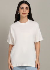 JiSu by2Men Off White Oversize T-Shirt