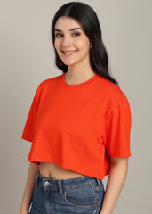 Grace JiSu by2Men Orange T-Shirt