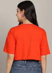 Grace JiSu by2Men Orange T-Shirt
