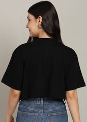 Grace JiSu by2Men Black T-Shirt