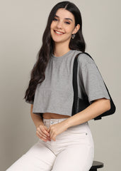 Grace JiSu by2Men Grey T-Shirt