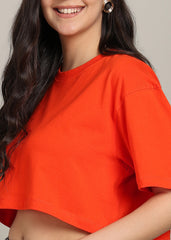 Grace JiSu by2Men Orange T-Shirt