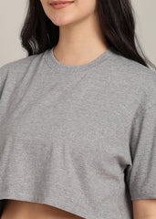 Grace JiSu by2Men Grey T-Shirt