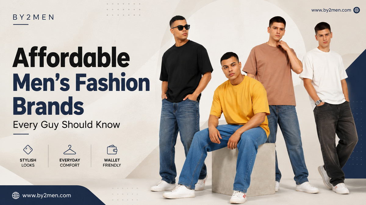 Affordable Men's Fashion Brands Every Guy Should Know