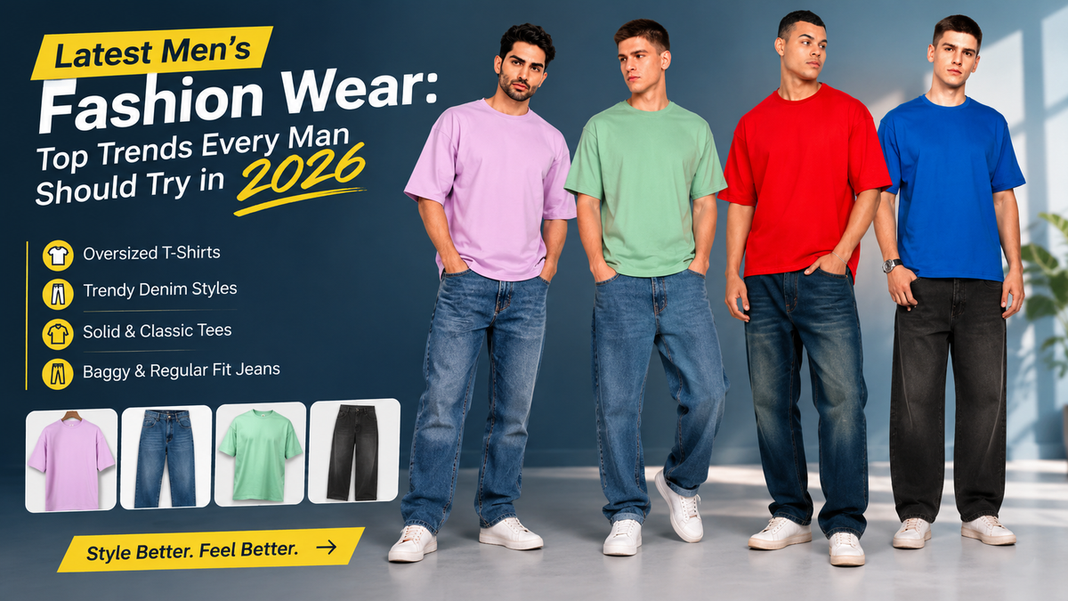 Latest Men's Fashion Wear: Top Trends Every Man Should Try in 2026