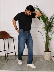Bluish Green Wide / Baggy Fit