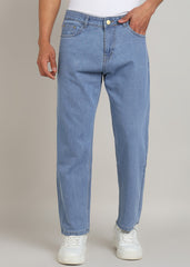 JiSu by2Men Light Dark Blue Denim Jeans Loose Fit