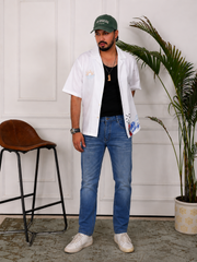 Authentic Blue Strainght Fit
