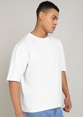 JiSu by2Men White Oversize T-Shirt