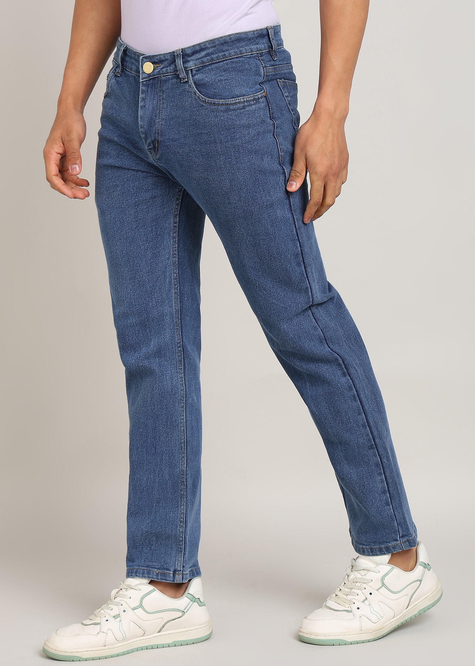 JiSu by2Men Light Blue Denim Jeans Regular