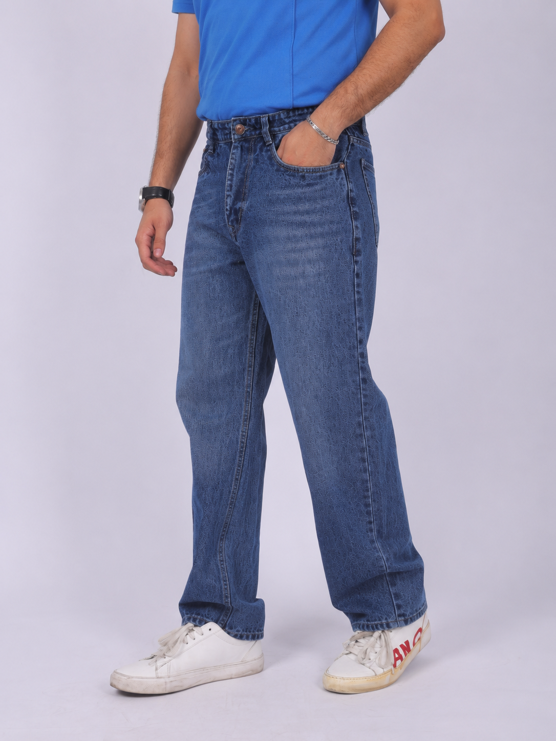 Evening Blue Wide / Baggy Fit