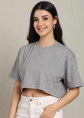 Grace JiSu by2Men Grey T-Shirt